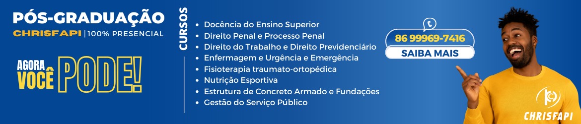 POS GRADUAÇÃO Chrisfapi